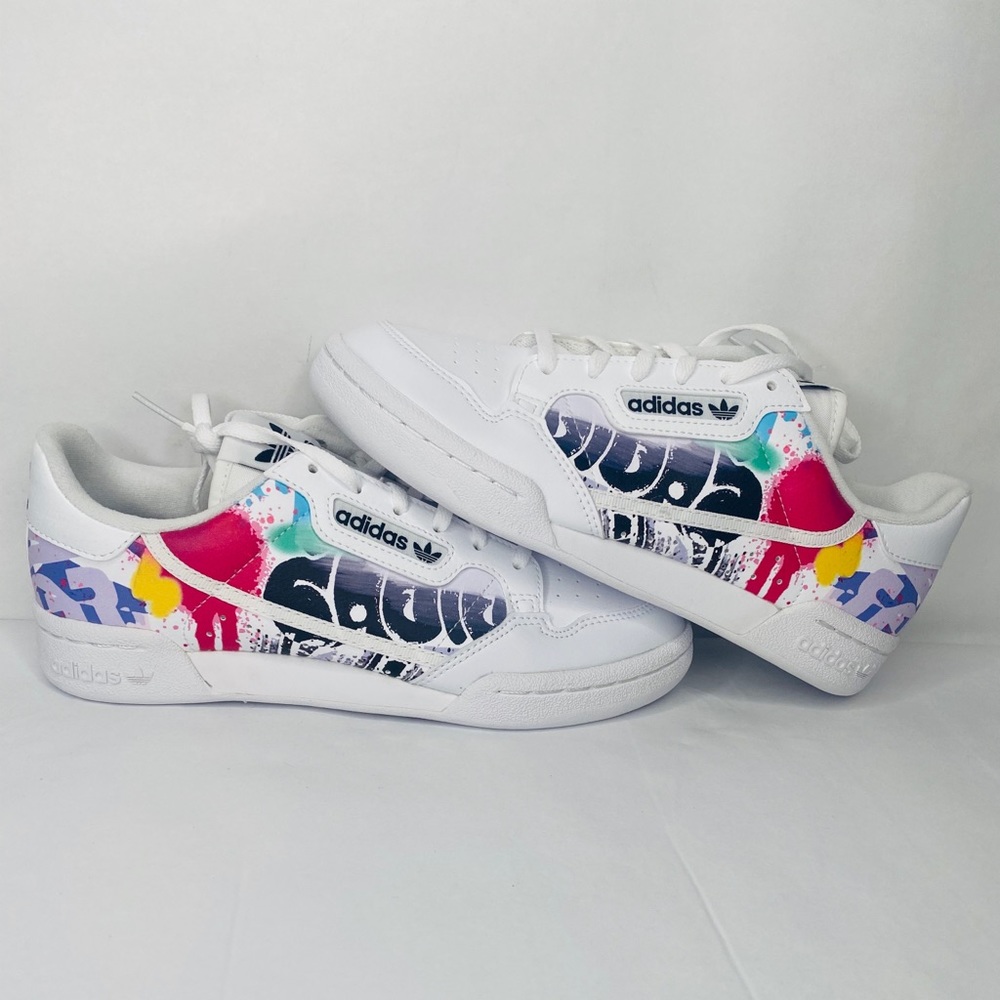 Adidas Continental 80 Cloud White Graffiti EE6484